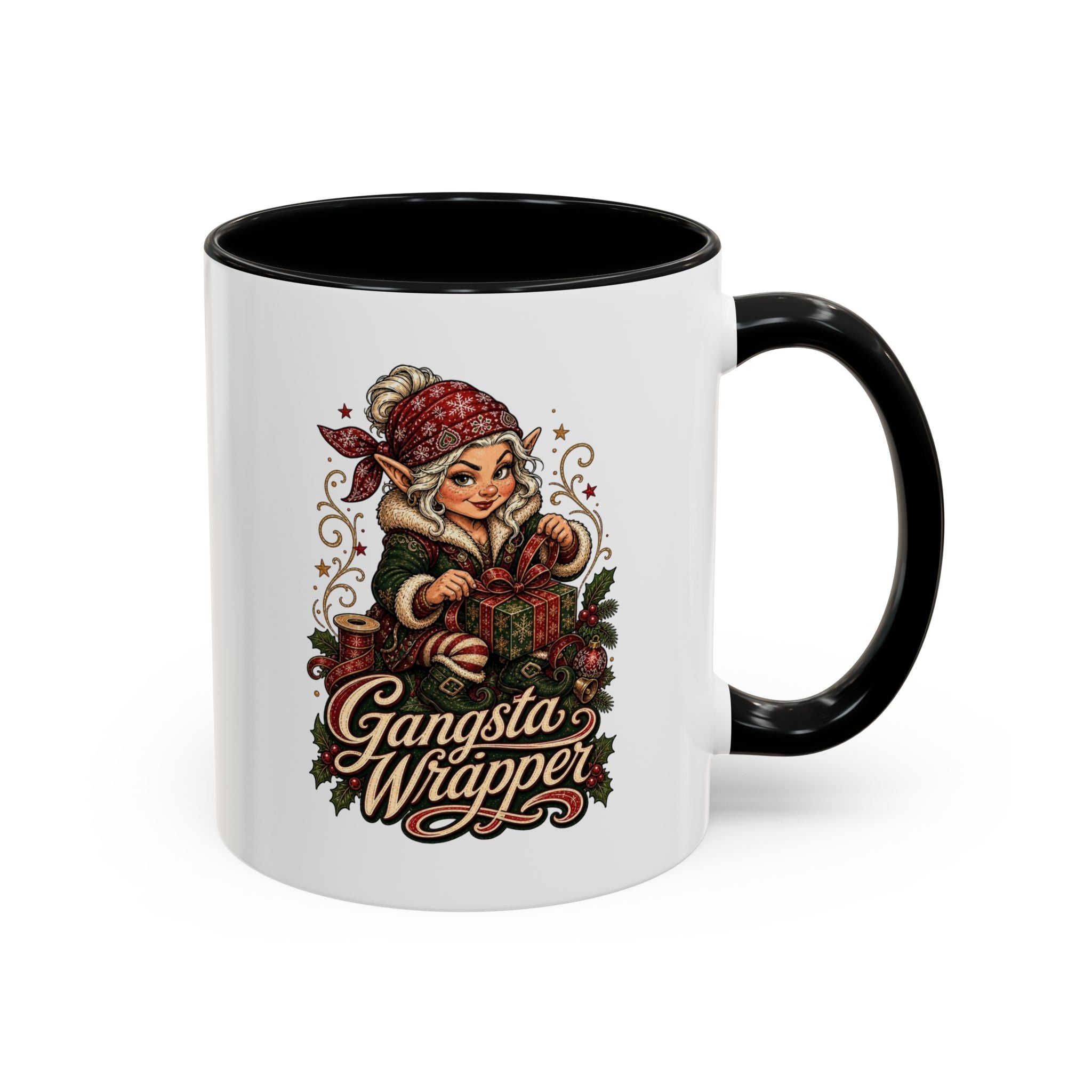 Gansta Wrapper Accent Coffee Mug (11, 15oz)