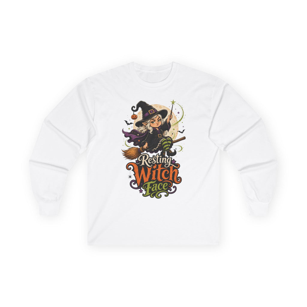 Resting Witch Face Long Sleeve Tee