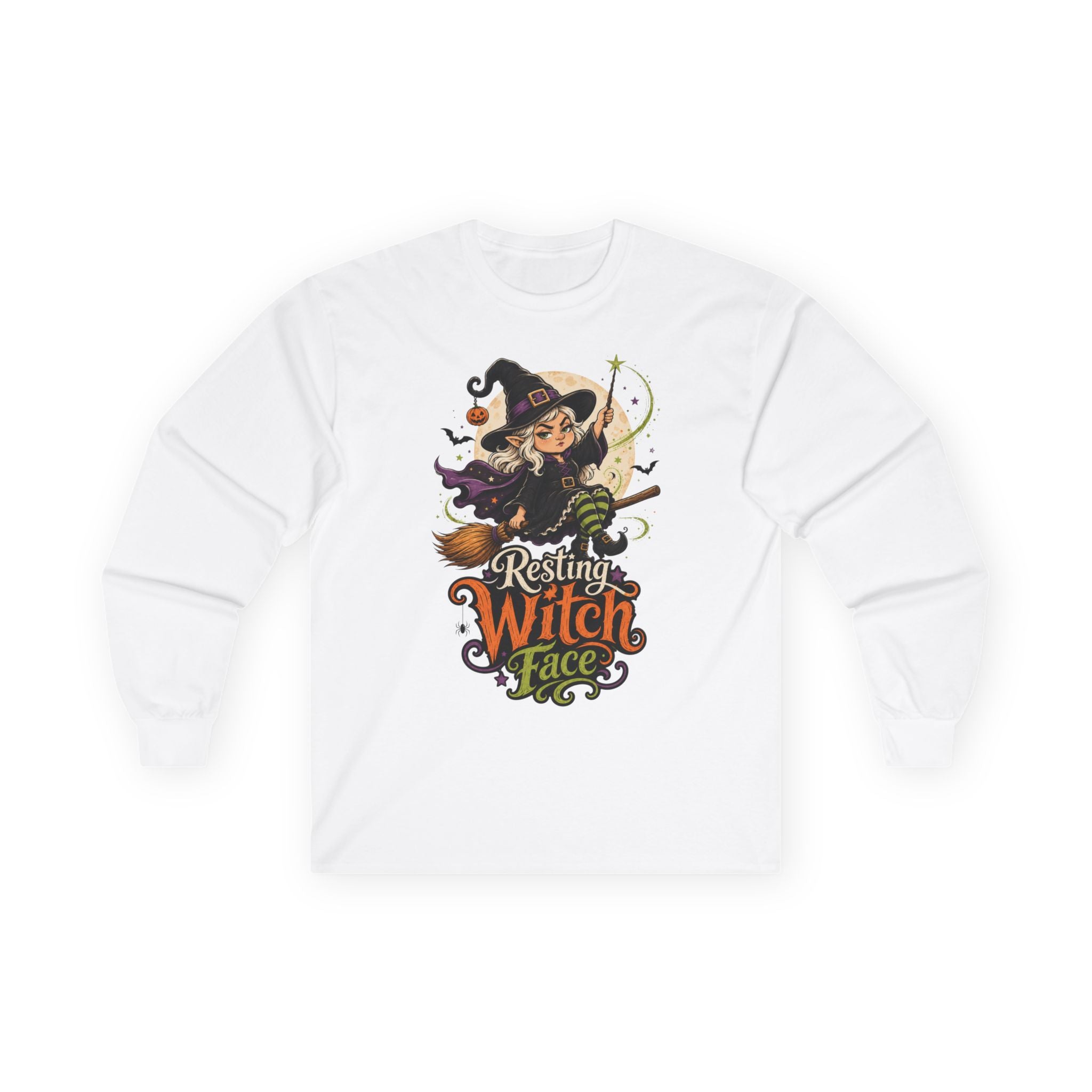Resting Witch Face Long Sleeve Tee