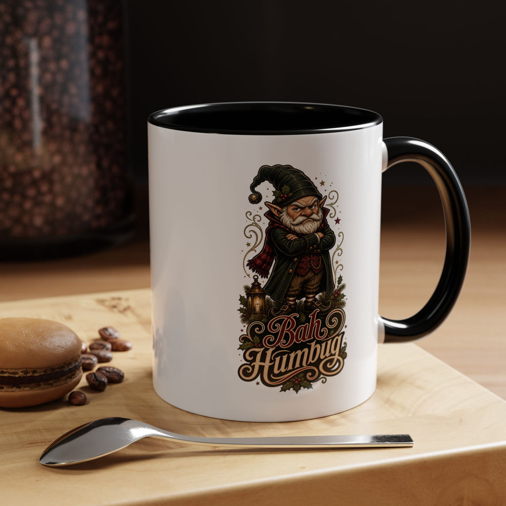 Bah Humbug Accent Coffee Mug (11, 15oz)