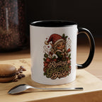 Resting Grinch Face Accent Coffee Mug (11, 15oz)