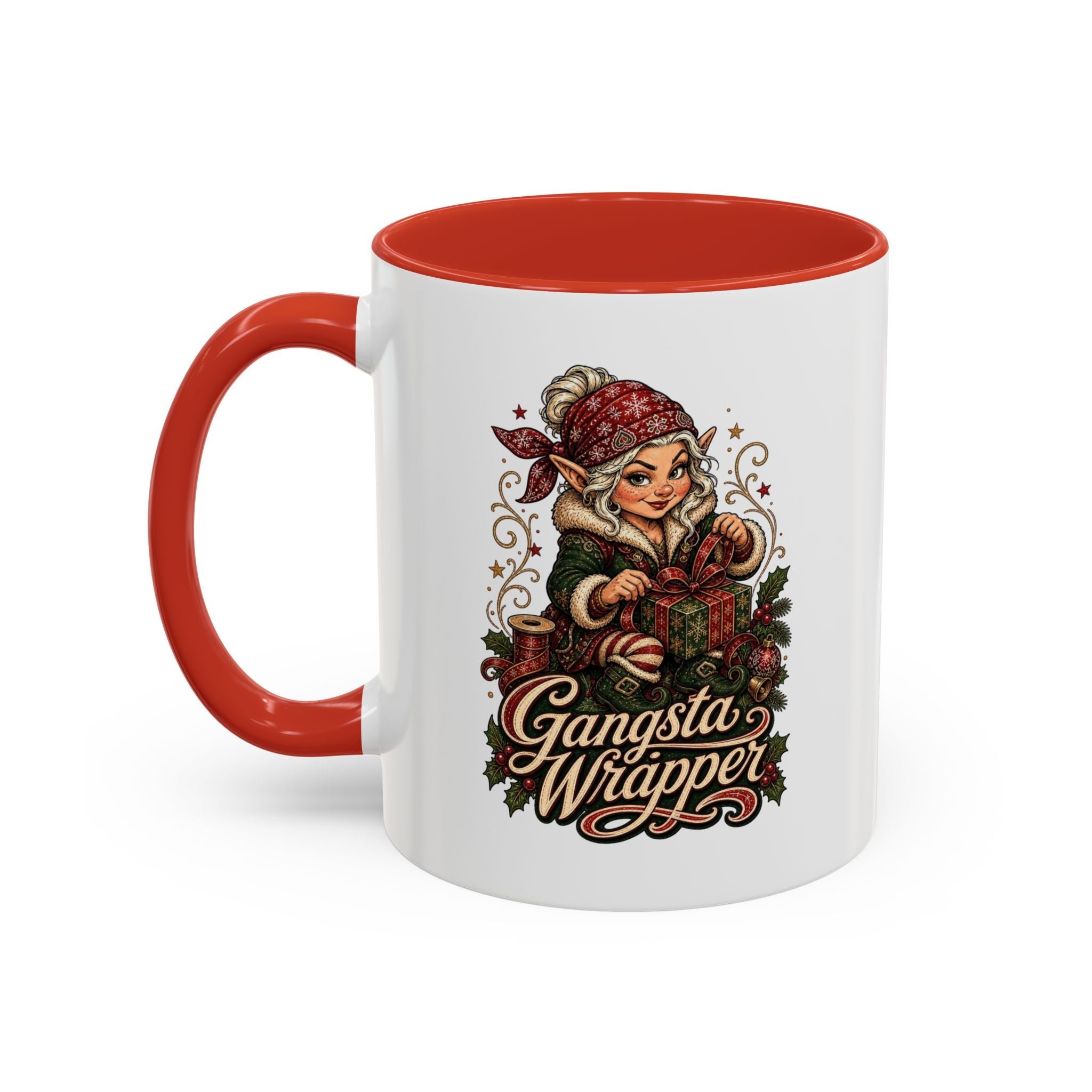 Gansta Wrapper Accent Coffee Mug (11, 15oz)