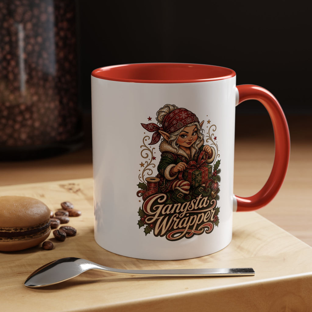 Gansta Wrapper Accent Coffee Mug (11, 15oz)