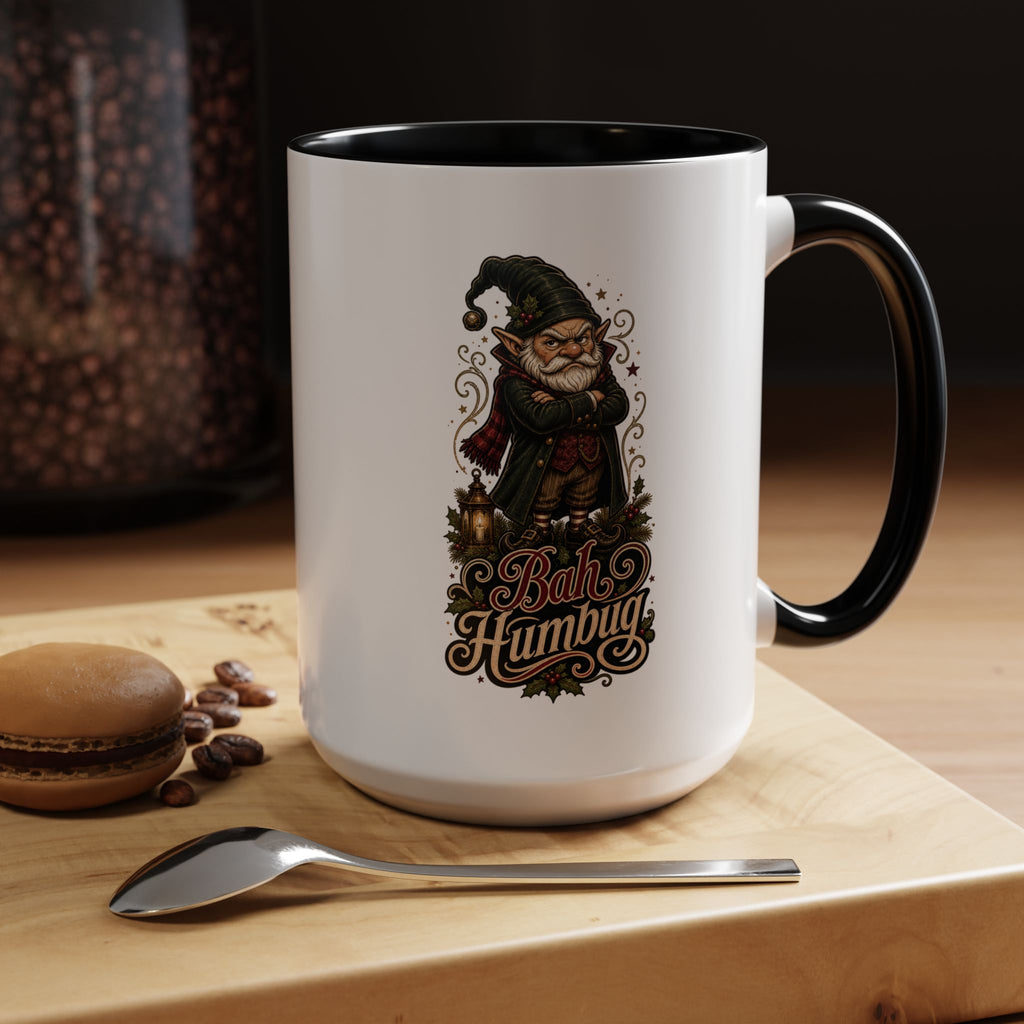 Bah Humbug Accent Coffee Mug (11, 15oz)