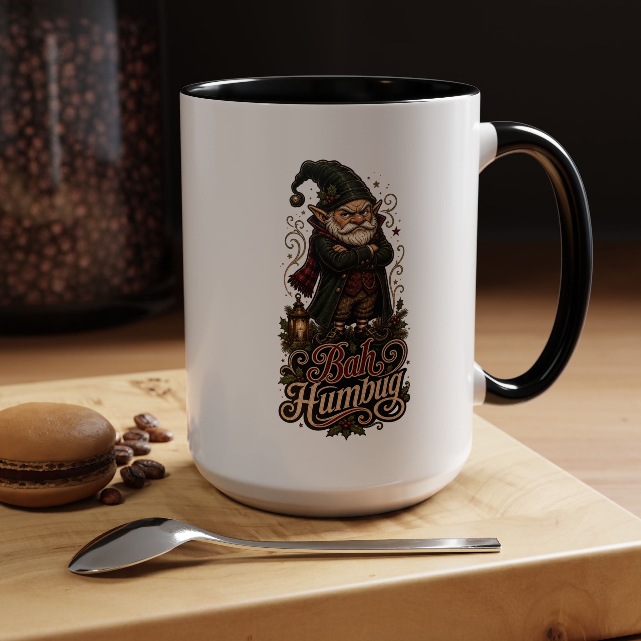 Bah Humbug Accent Coffee Mug (11, 15oz)