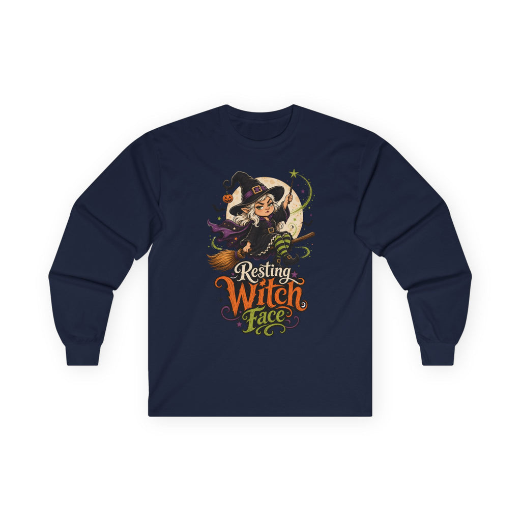 Resting Witch Face Long Sleeve Tee