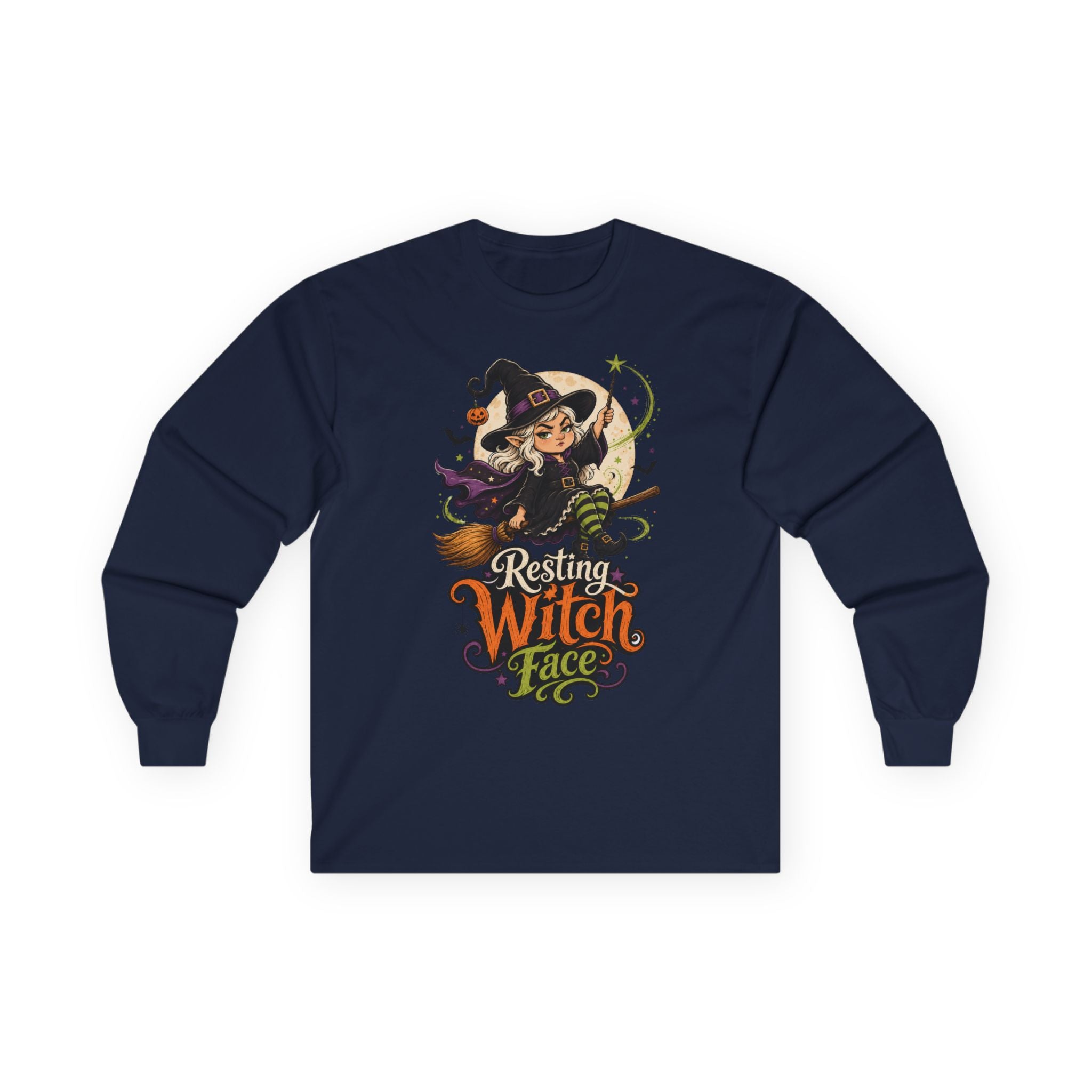 Resting Witch Face Long Sleeve Tee