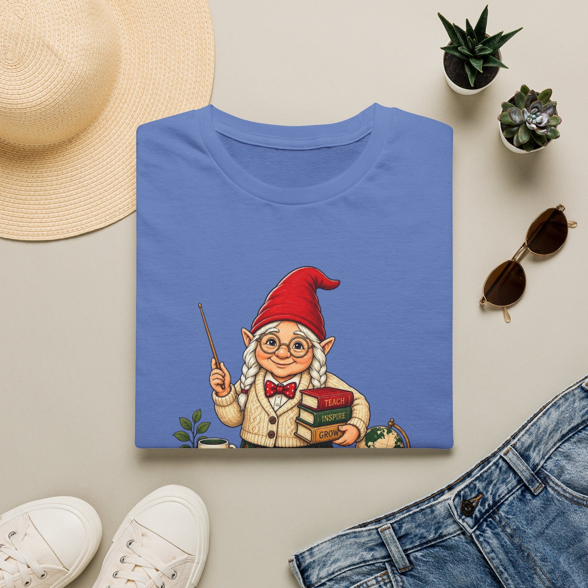 Female At Gnome in the Classroom