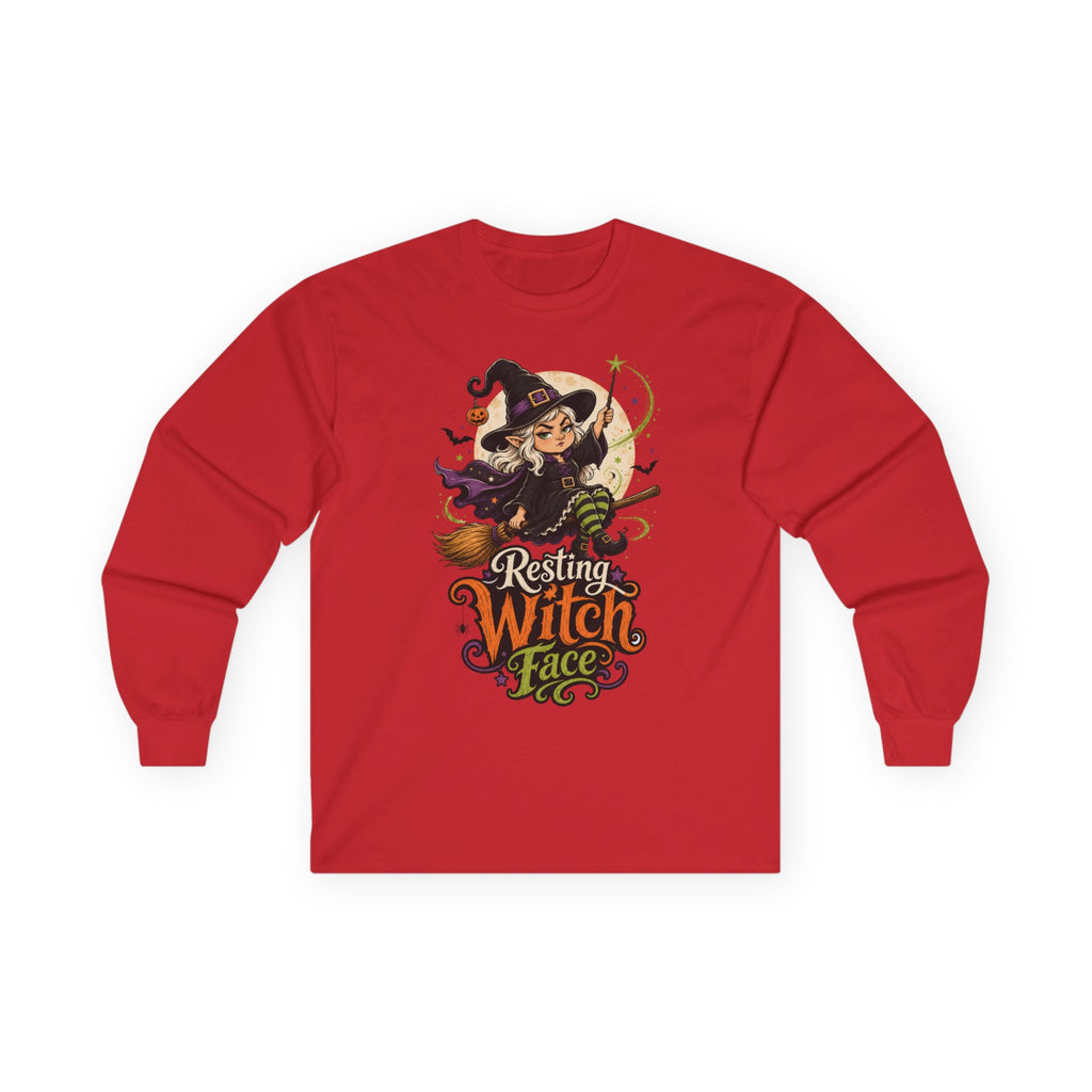 Resting Witch Face Long Sleeve Tee