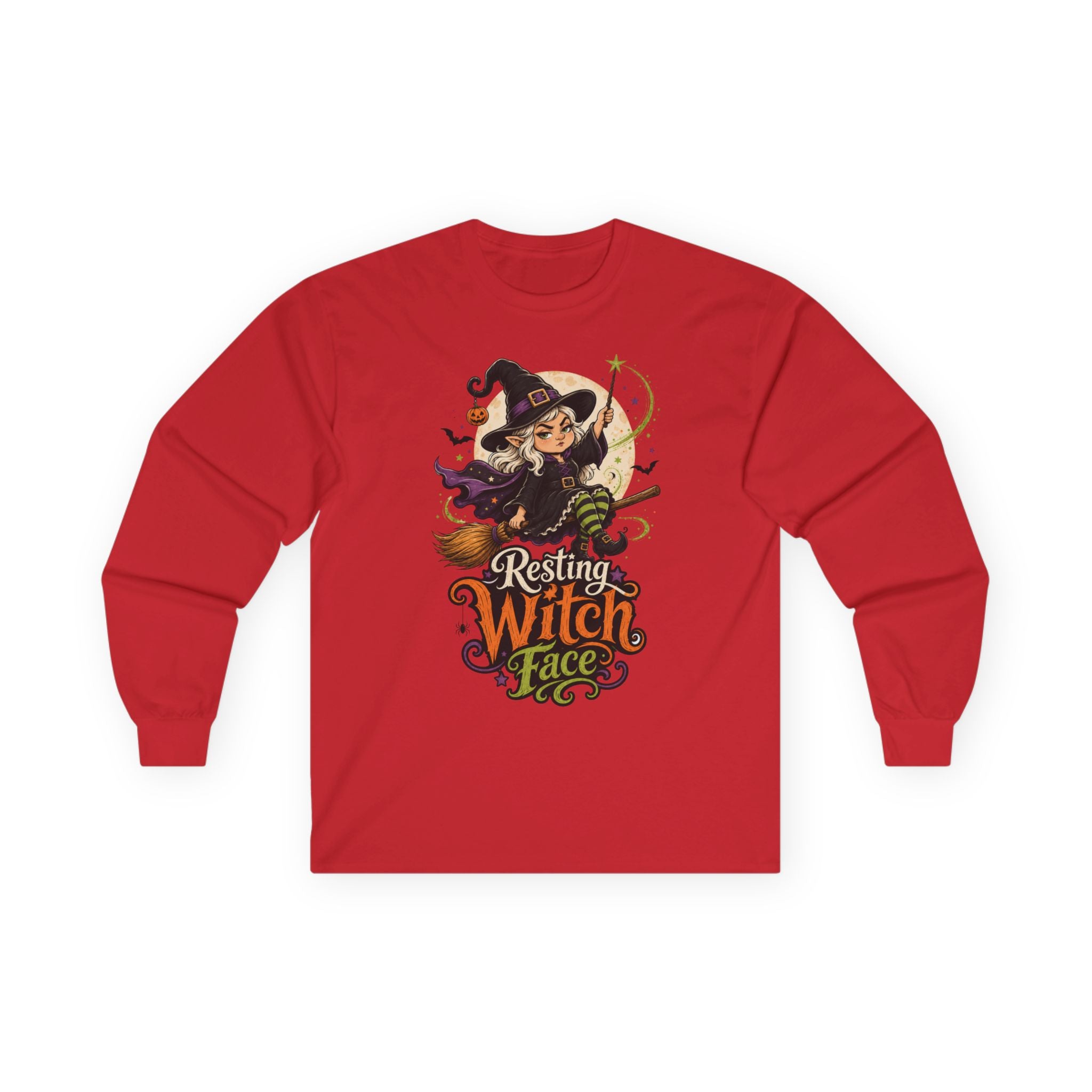 Resting Witch Face Long Sleeve Tee