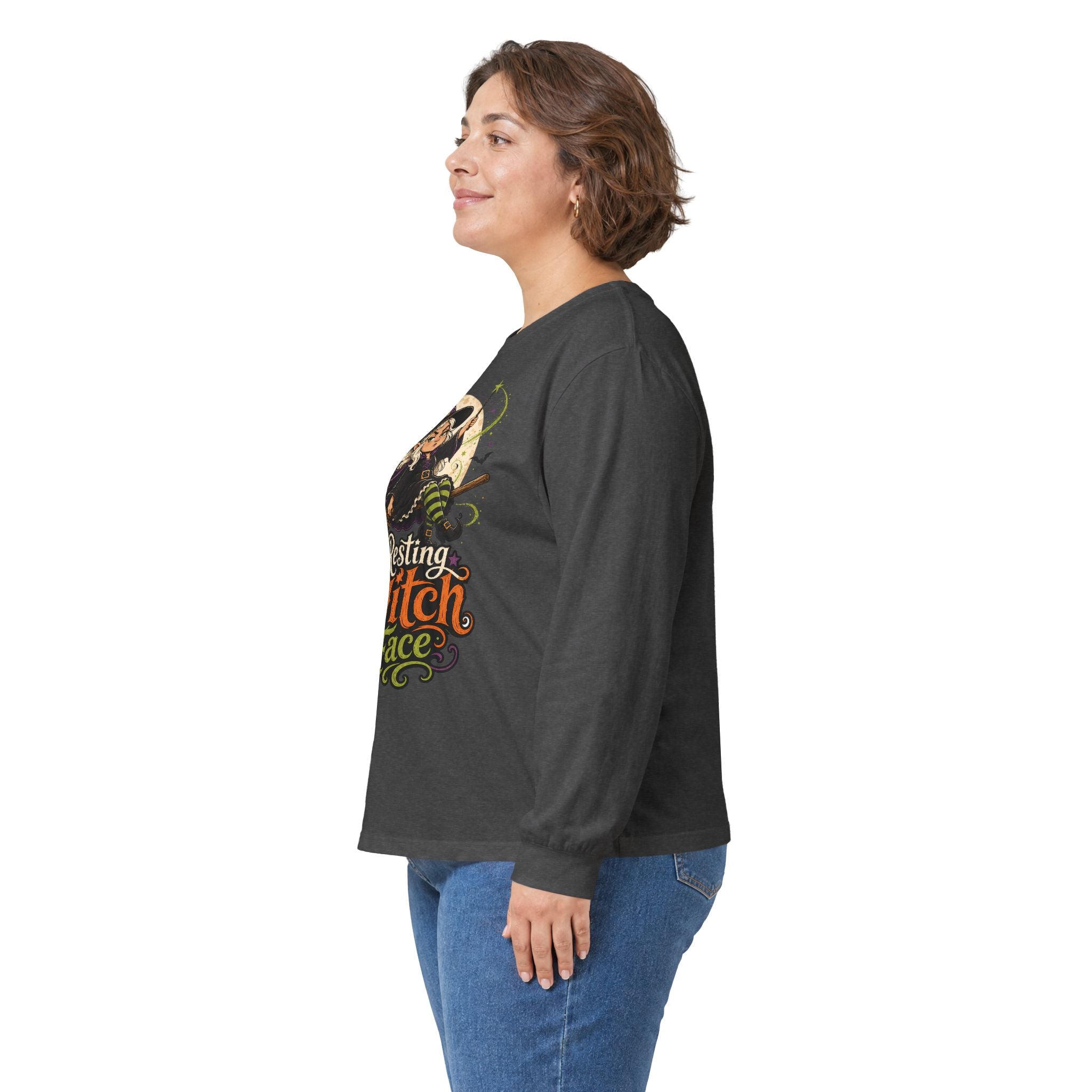 Resting Witch Face Long Sleeve Tee