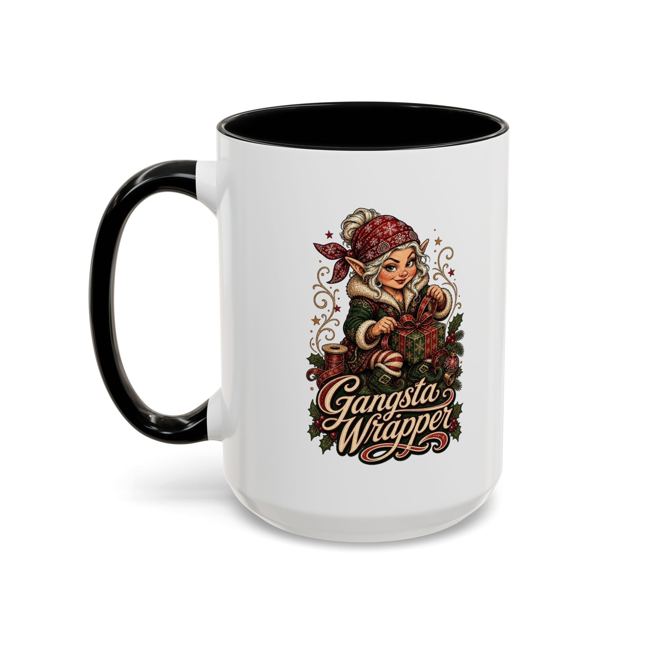 Gansta Wrapper Accent Coffee Mug (11, 15oz)