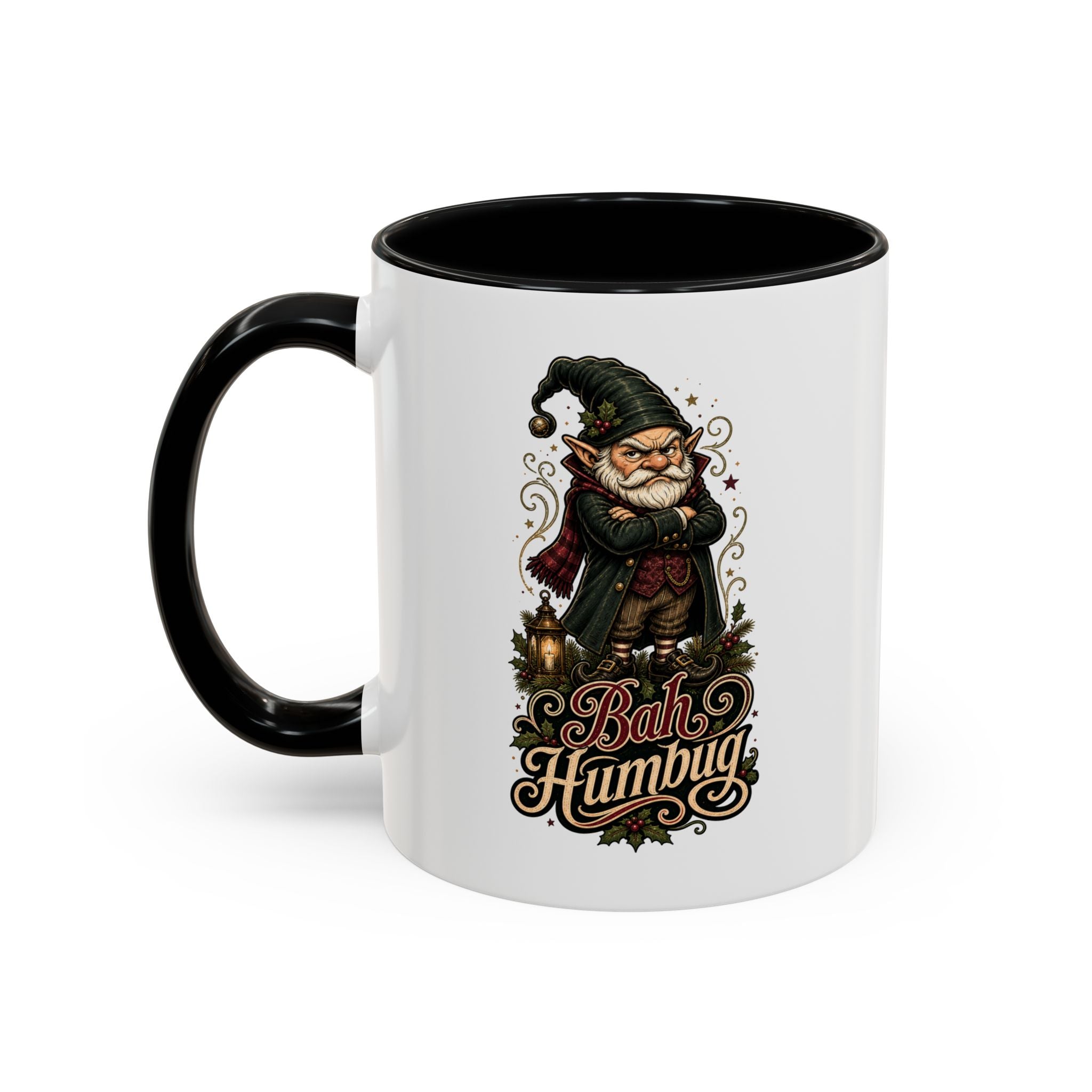 Bah Humbug Accent Coffee Mug (11, 15oz)