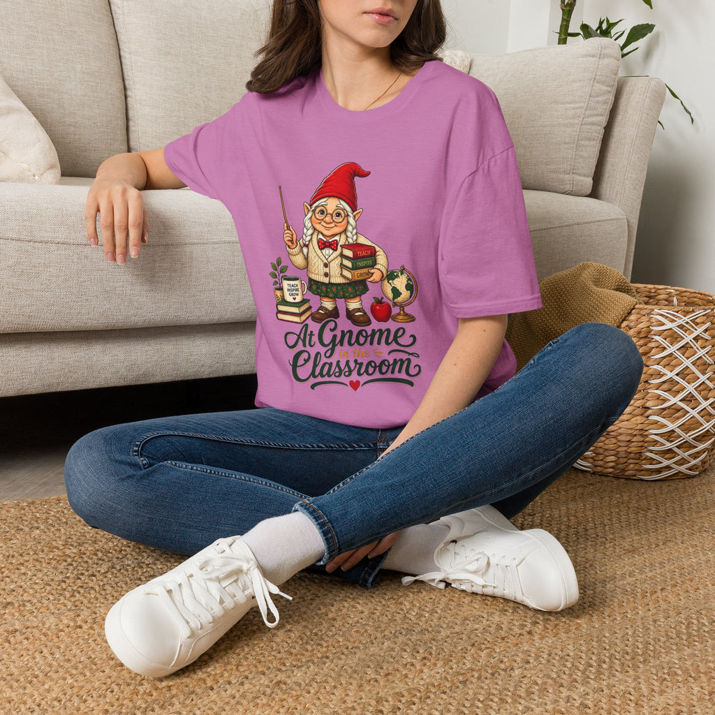 Female At Gnome in the Classroom