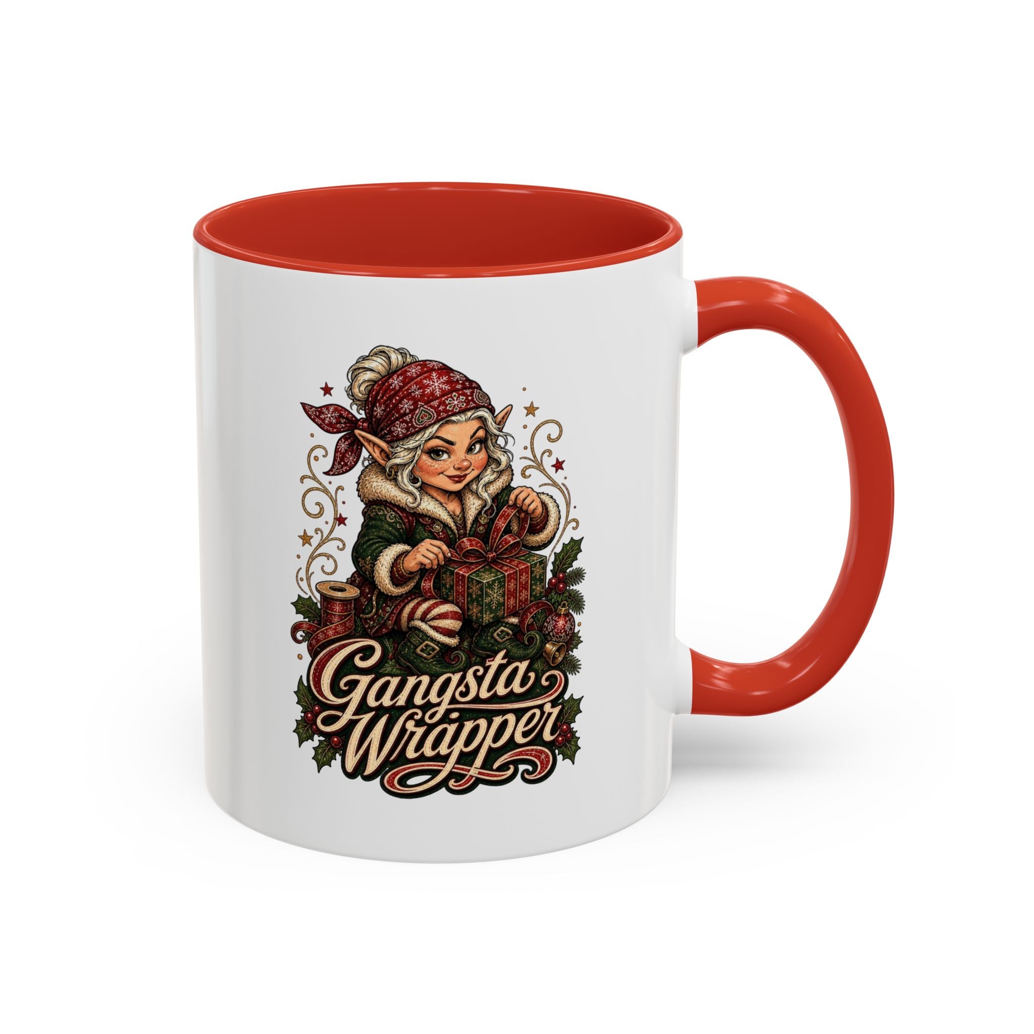 Gansta Wrapper Accent Coffee Mug (11, 15oz)