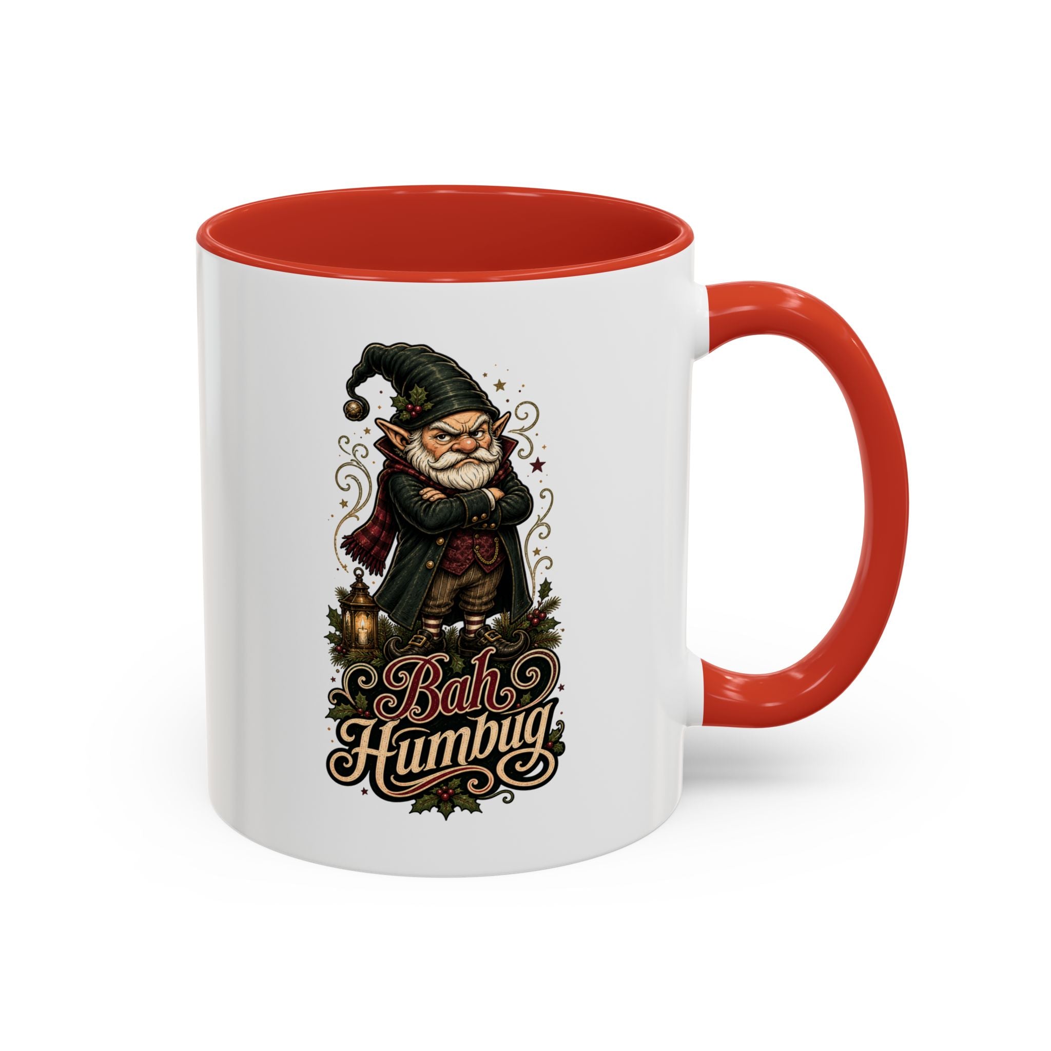 Bah Humbug Accent Coffee Mug (11, 15oz)