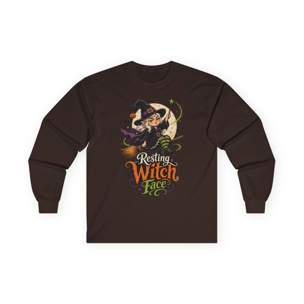 Resting Witch Face Long Sleeve Tee