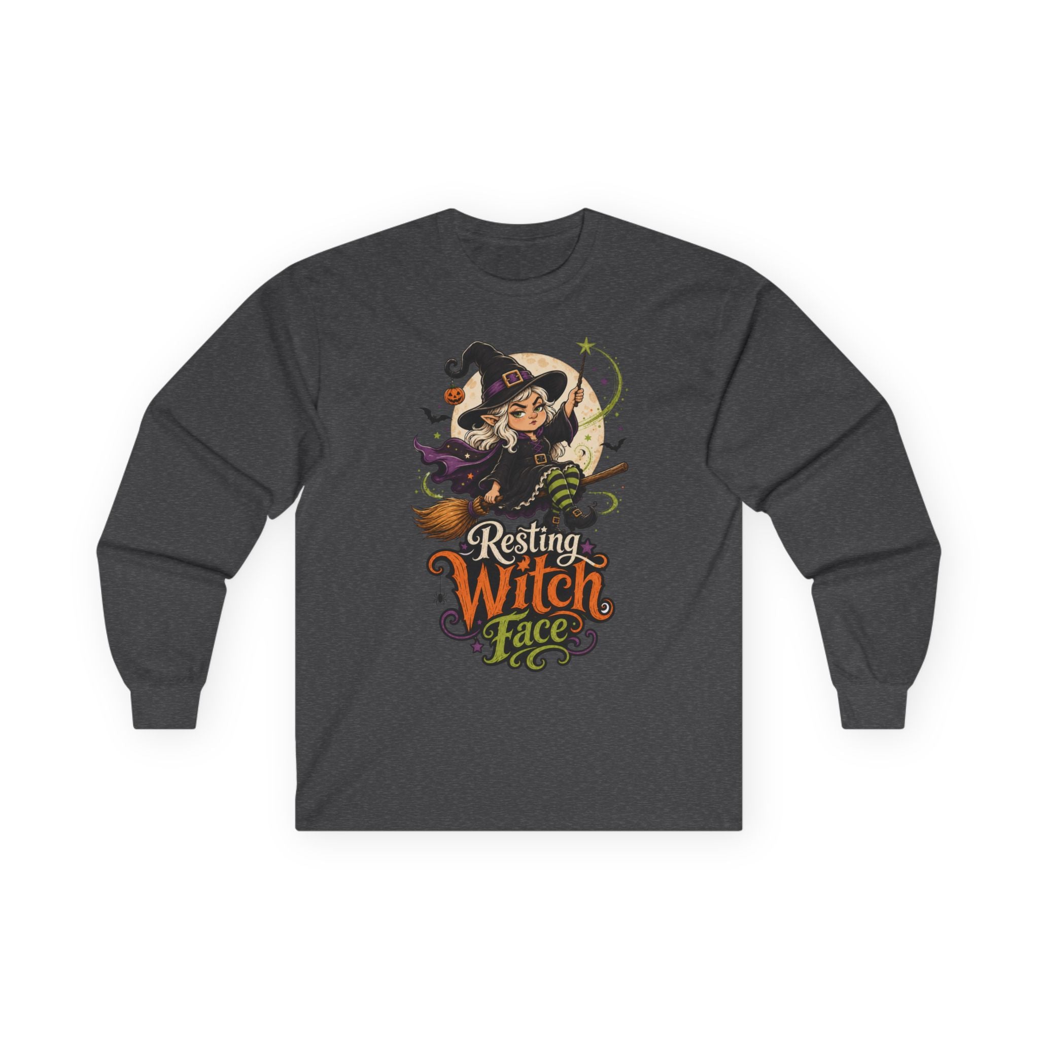 Resting Witch Face Long Sleeve Tee