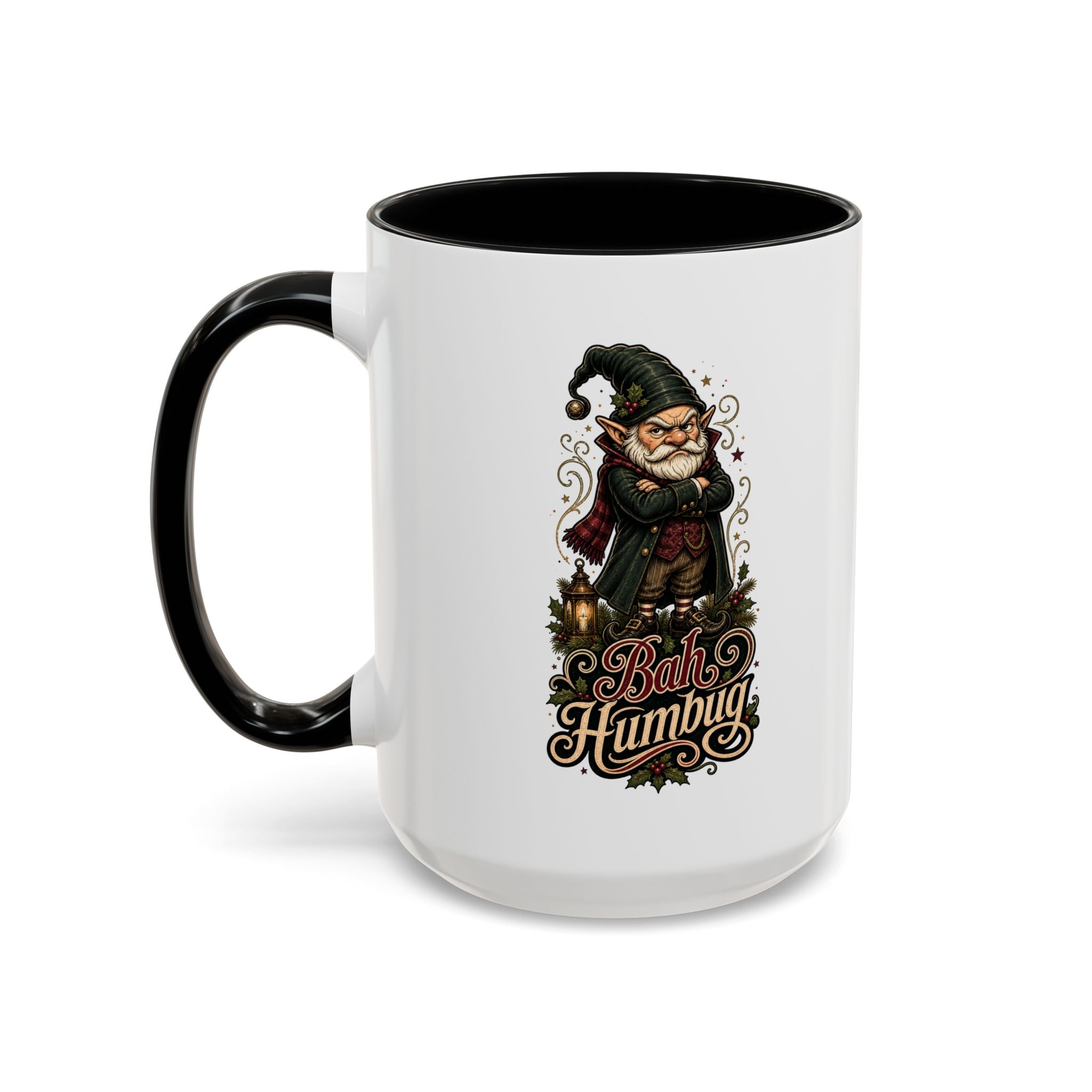 Bah Humbug Accent Coffee Mug (11, 15oz)