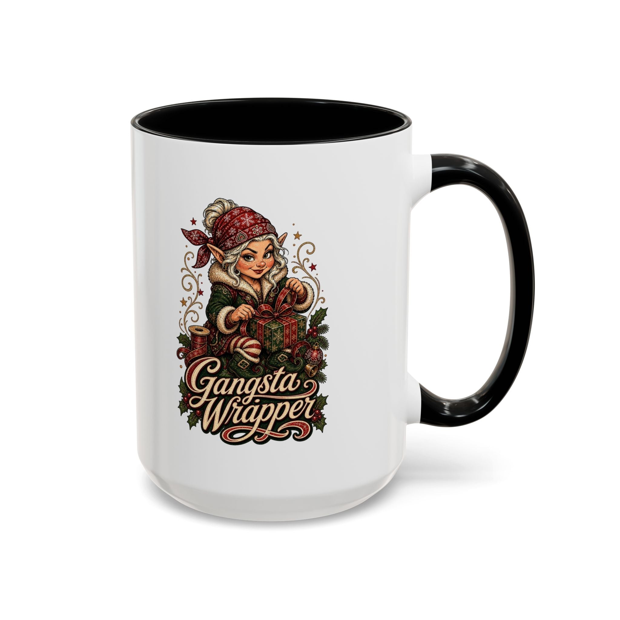 Gansta Wrapper Accent Coffee Mug (11, 15oz)
