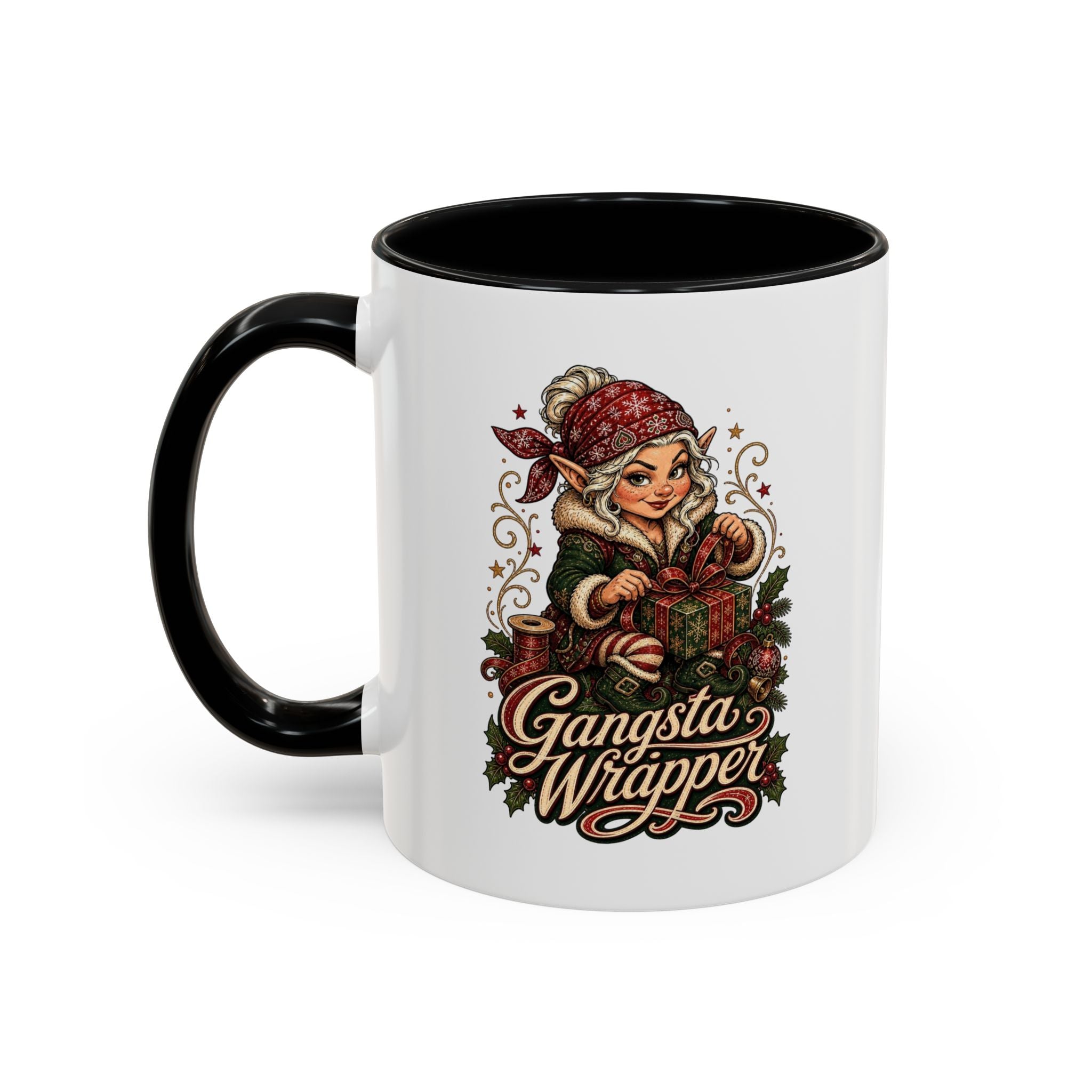 Gansta Wrapper Accent Coffee Mug (11, 15oz)