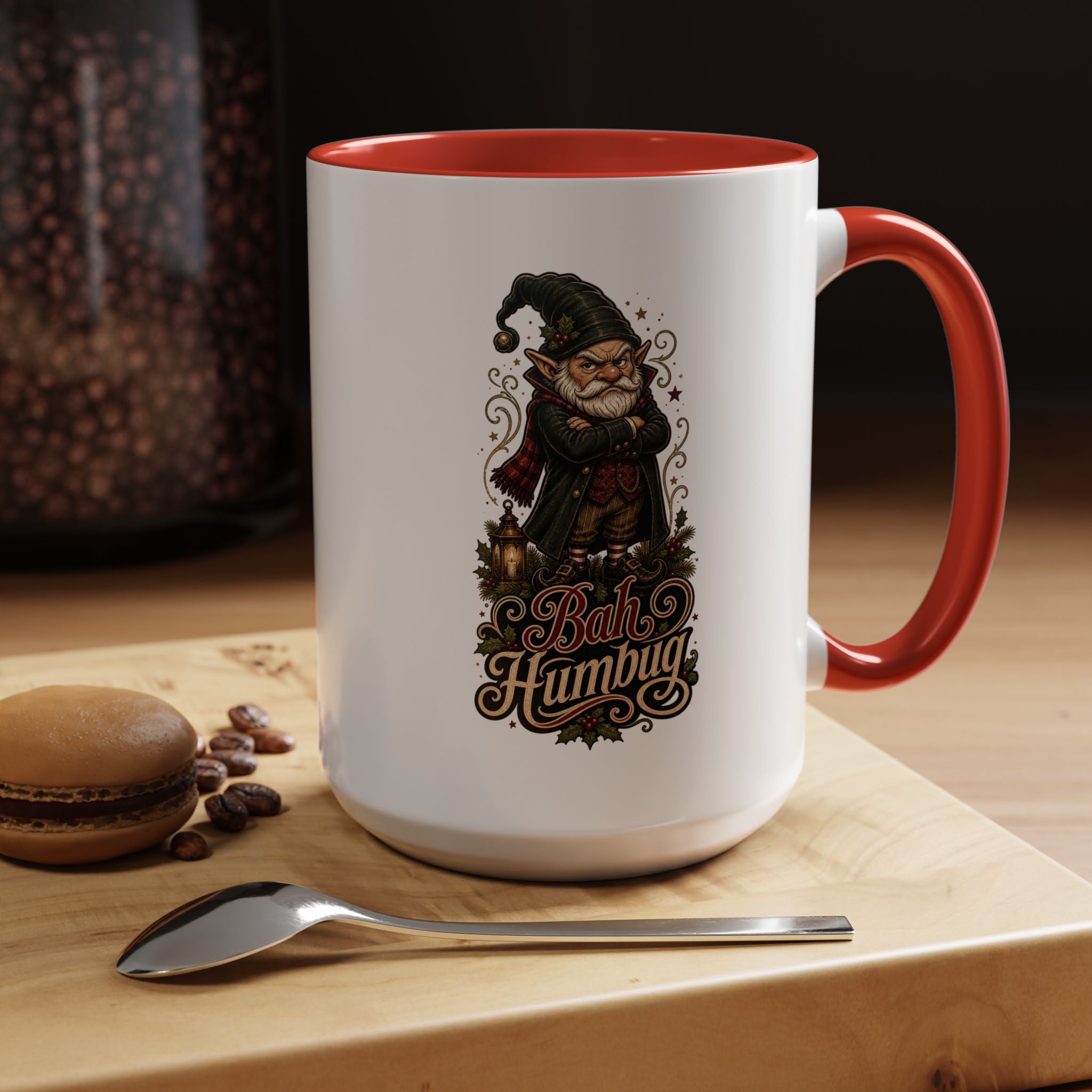 Bah Humbug Accent Coffee Mug (11, 15oz)