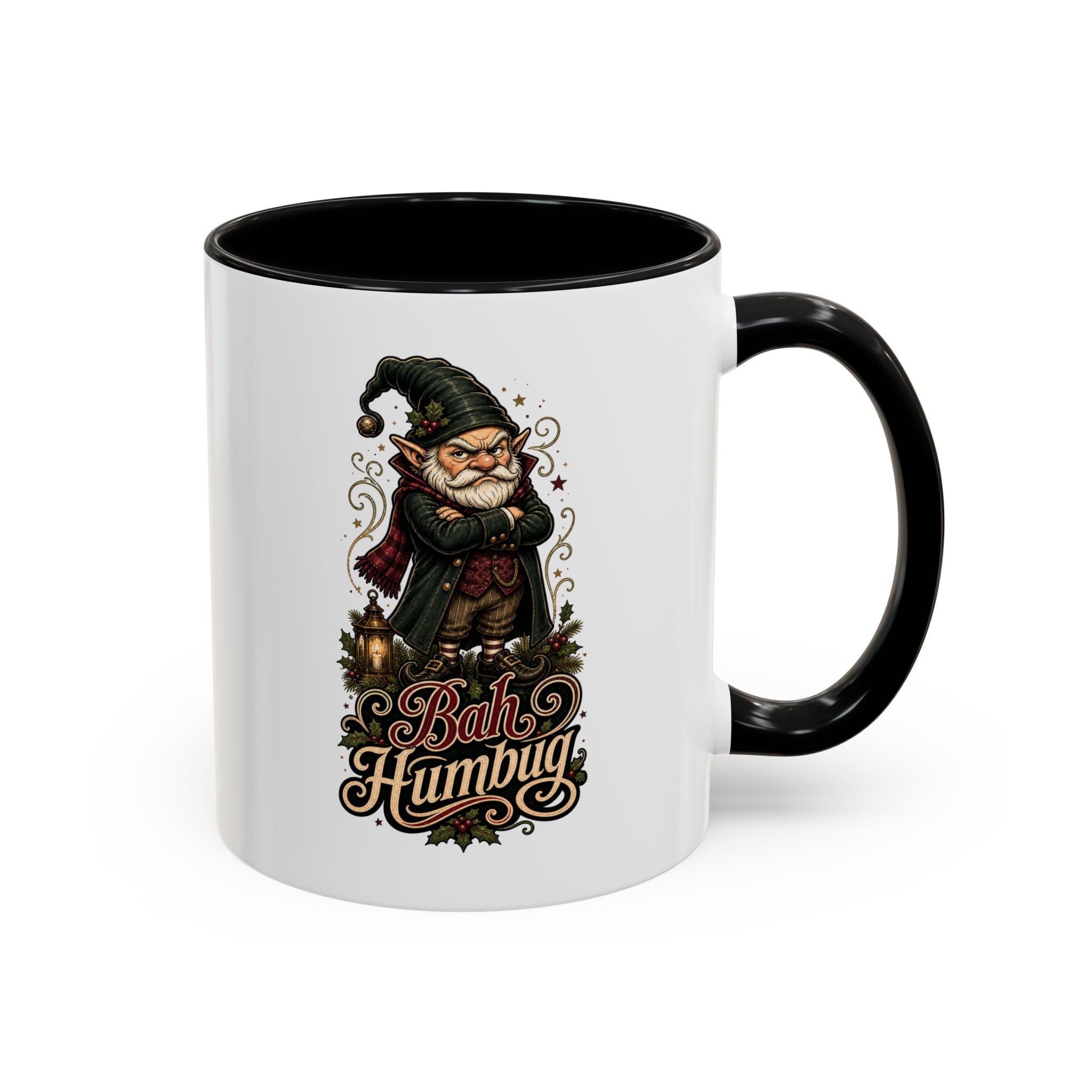 Bah Humbug Accent Coffee Mug (11, 15oz)