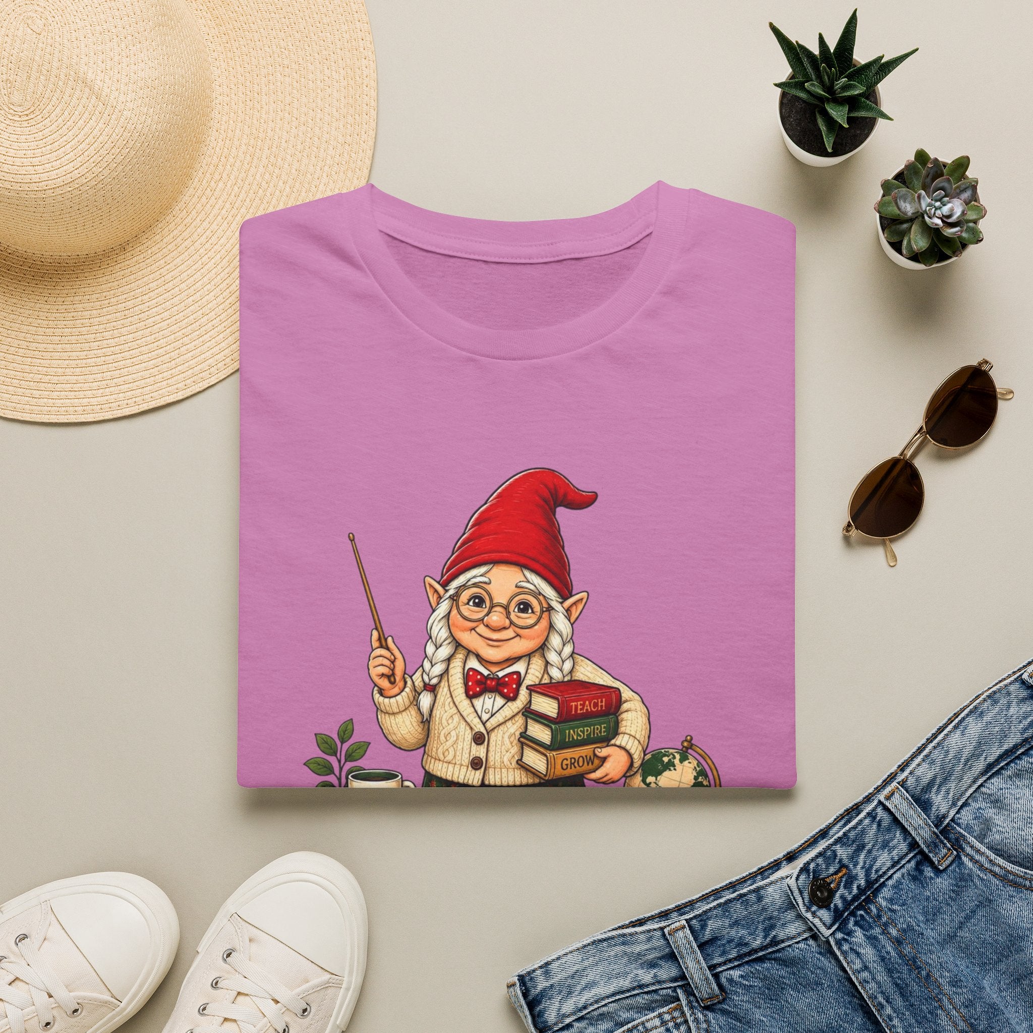 Female At Gnome in the Classroom