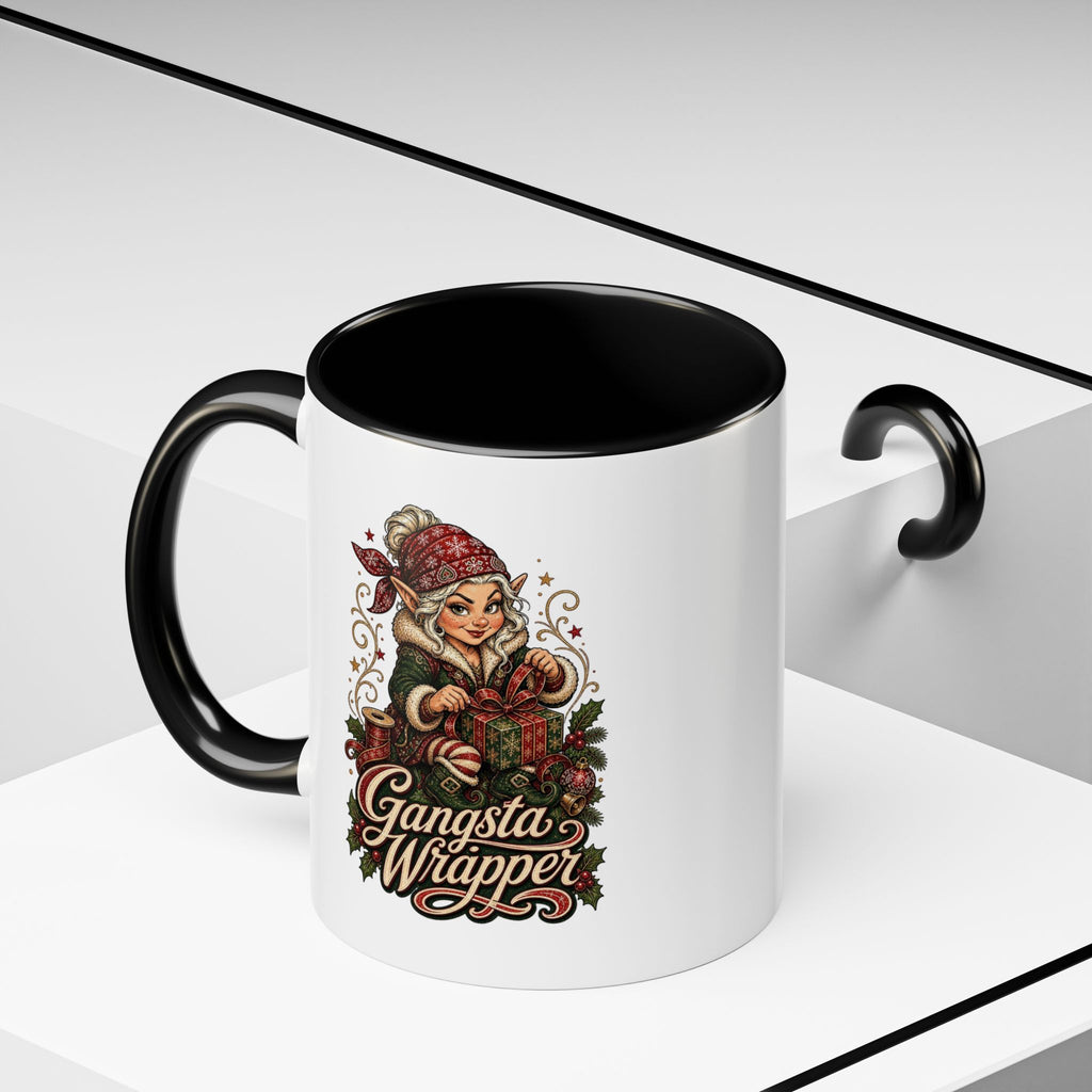 Gansta Wrapper Accent Coffee Mug (11, 15oz)