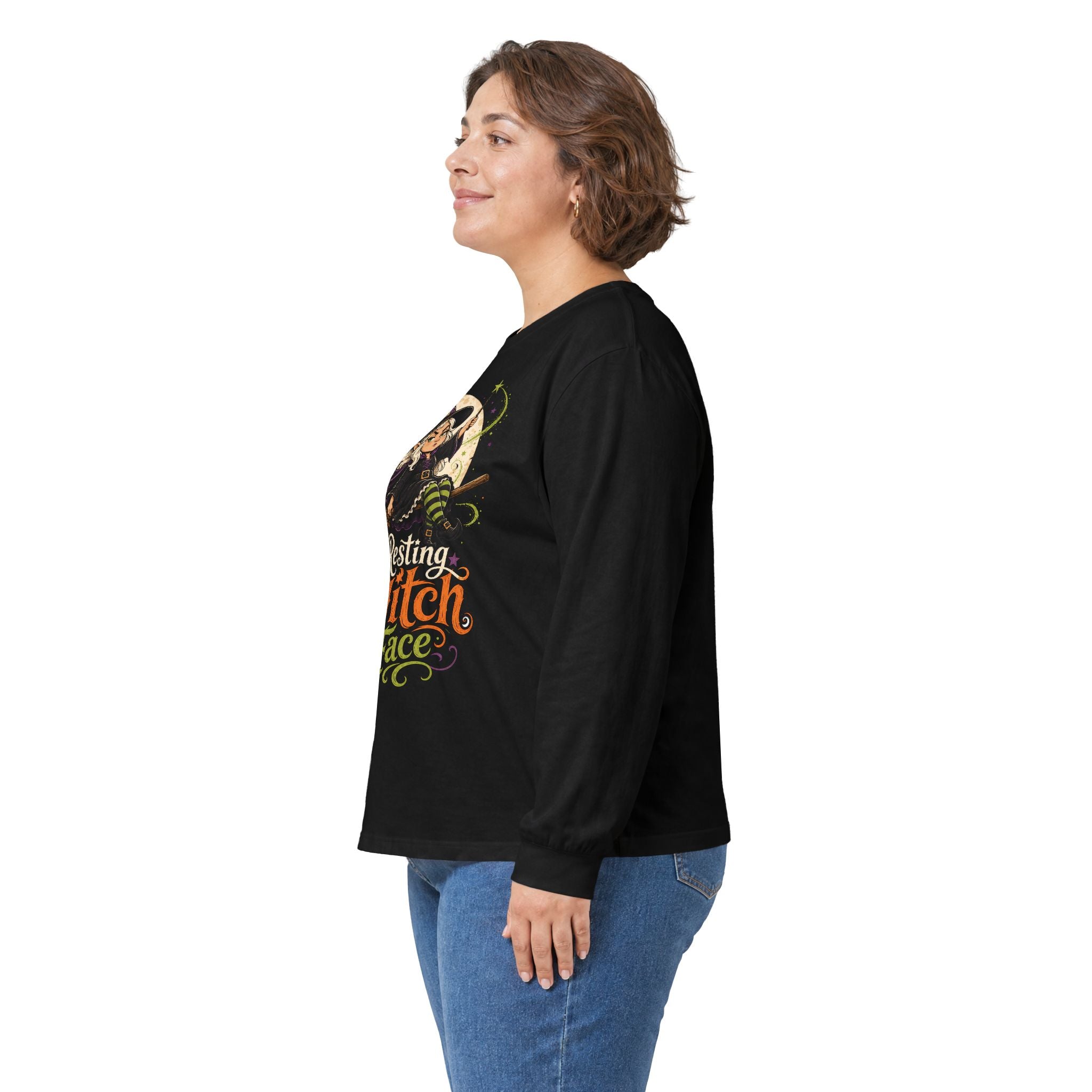 Resting Witch Face Long Sleeve Tee