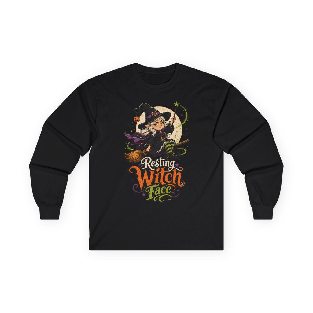Resting Witch Face Long Sleeve Tee
