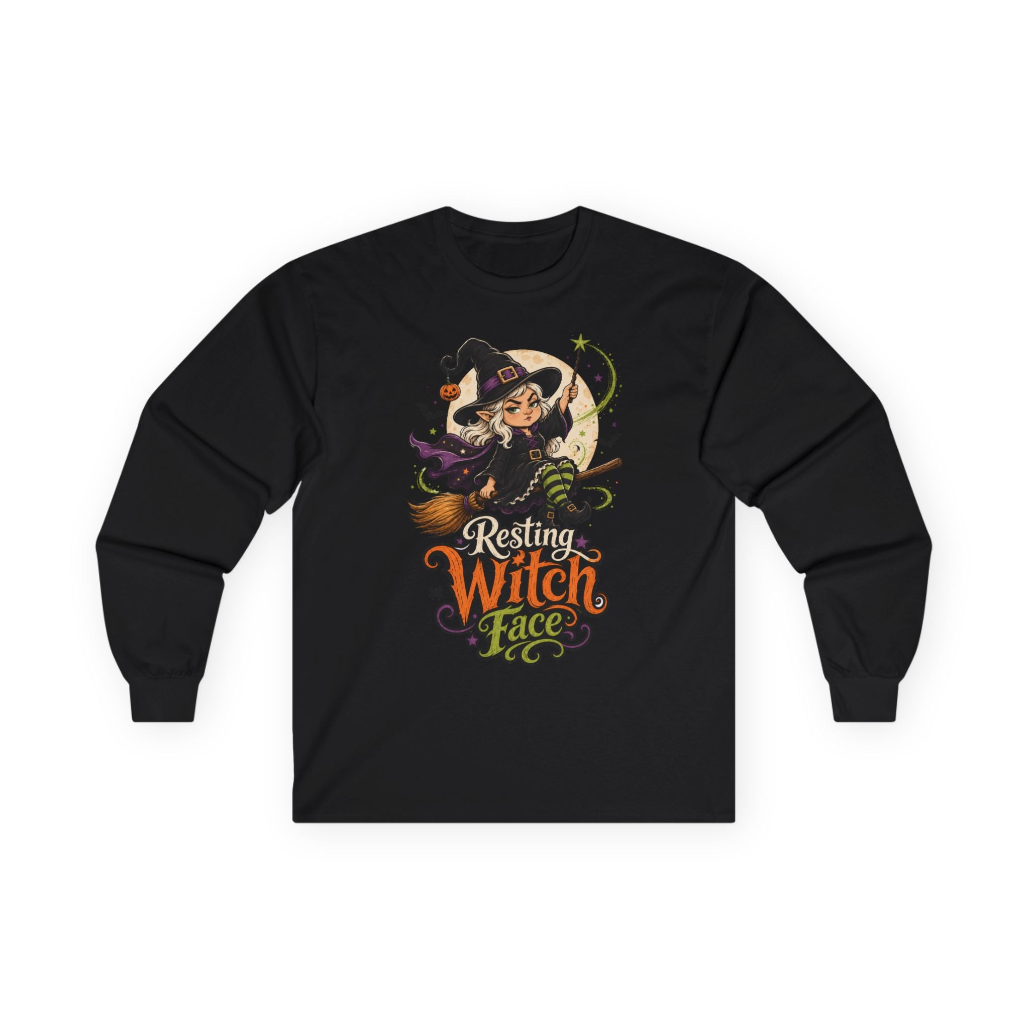 Resting Witch Face Long Sleeve Tee