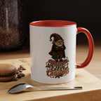 Merry Elfin' Christmas Accent Coffee Mug (11, 15oz)