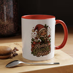 Resting Grinch Face Accent Coffee Mug (11, 15oz)